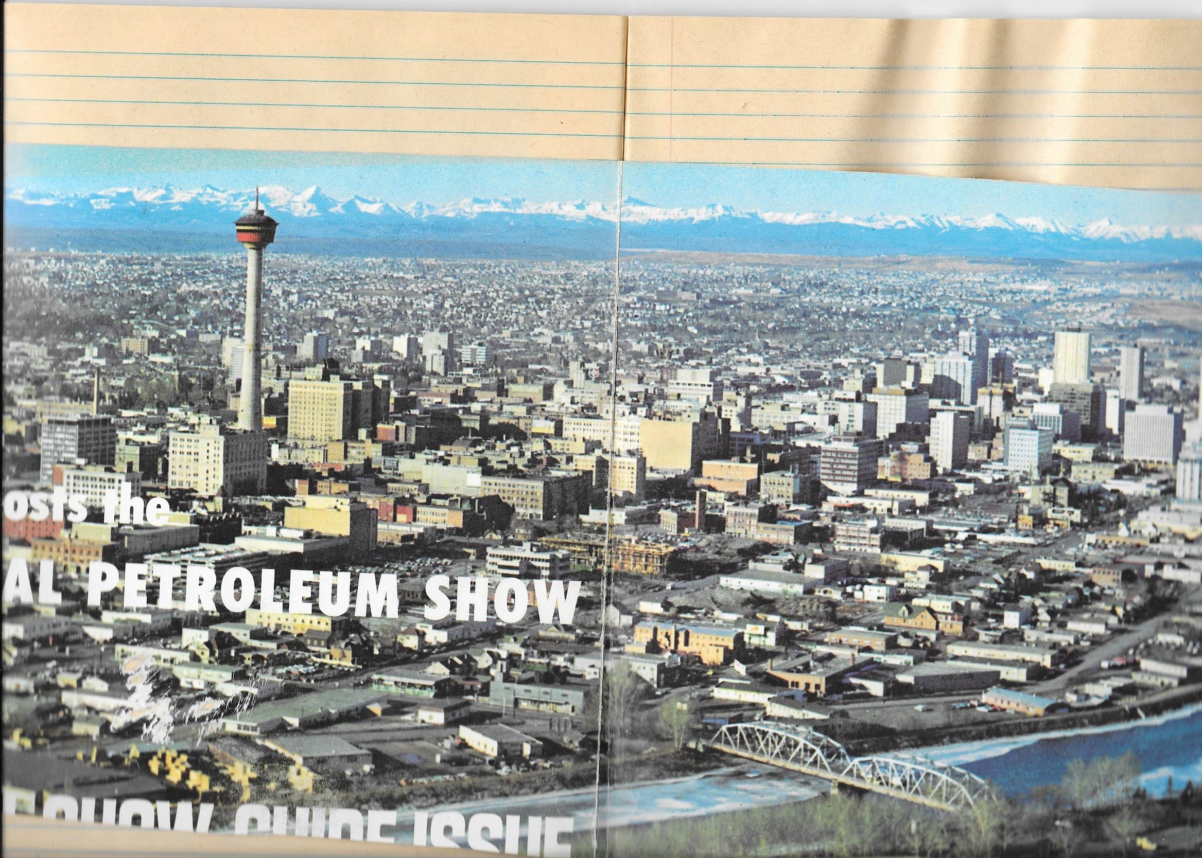 Calgary Skyline Circa 1968