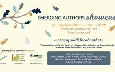 Emerging Authors Showcase – Keephills AB Saturday Nov 3