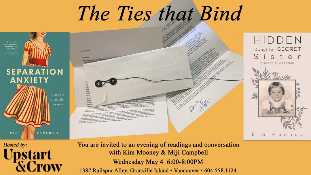 The Ties that Bind – An Evening at Upstart & Crow