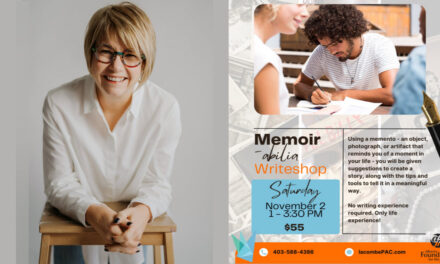 Memoir-abilia Writeshop at Lacombe Performing Arts Centre